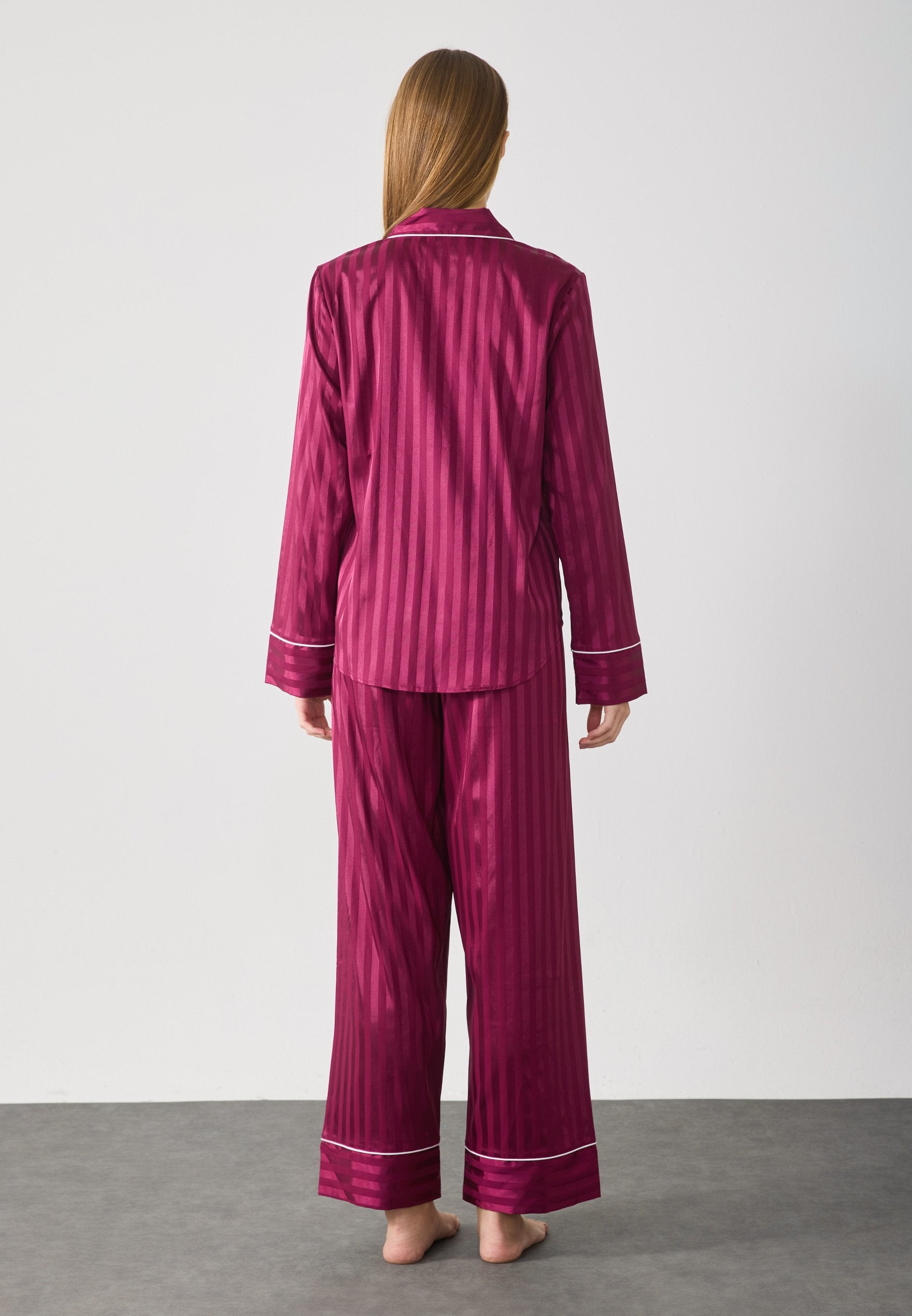 Anna Field SET - Pyjamas - Bordeux