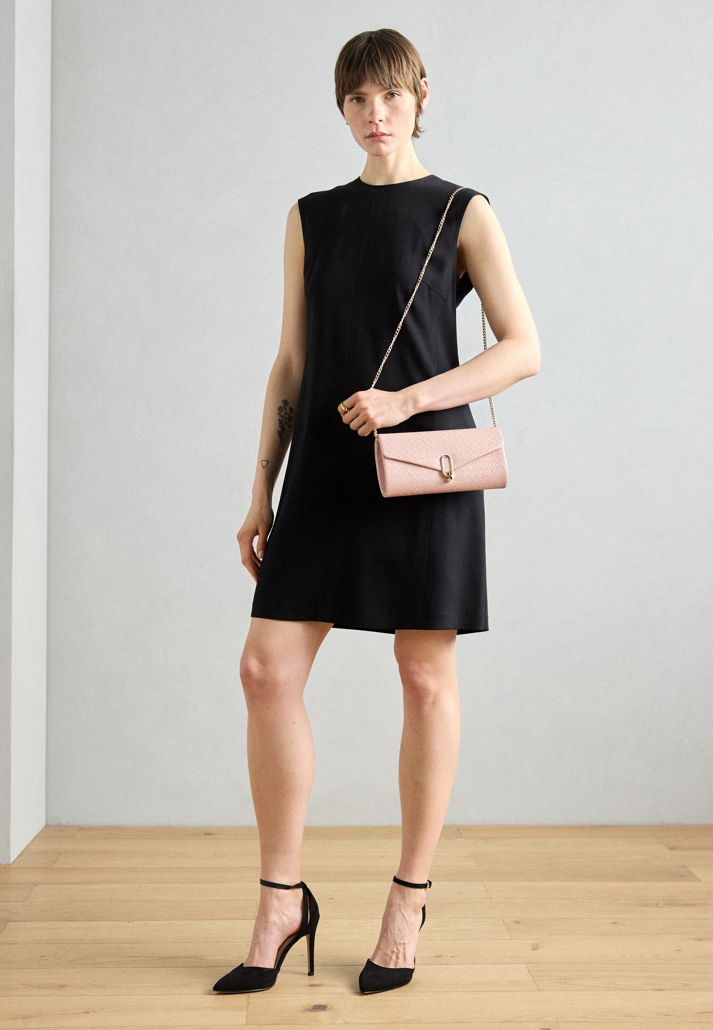 Anna Field Clutch - Rose