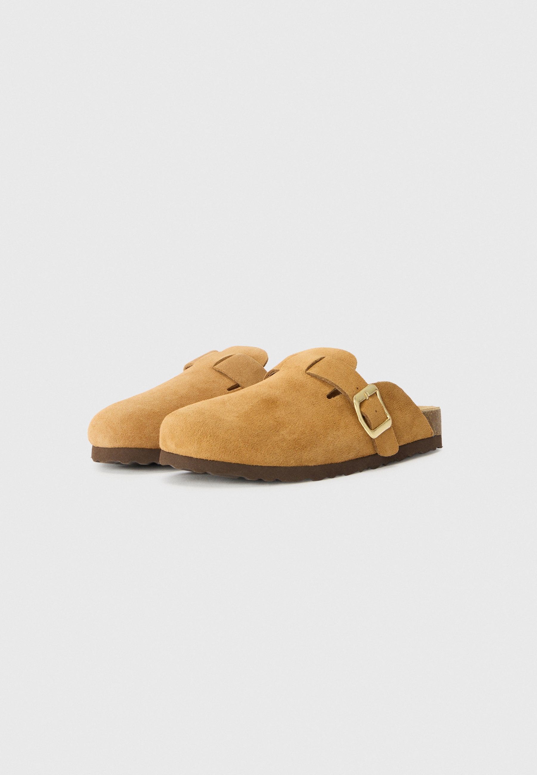 Anna Field LEATHER - Slippers - Cognac