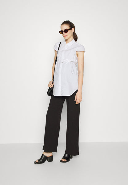  Button-Down Blouse - White