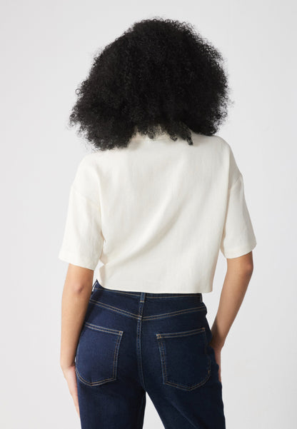 Anna Field LINEN MIX BLEND SHIRT - Button-down Blouse - Beige