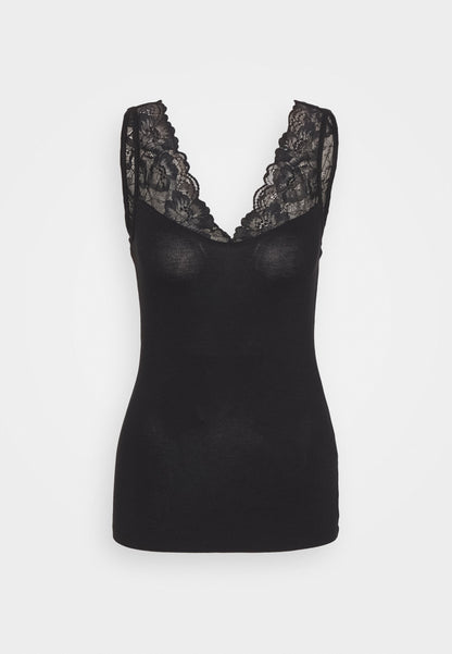 Anna Field Top - Black