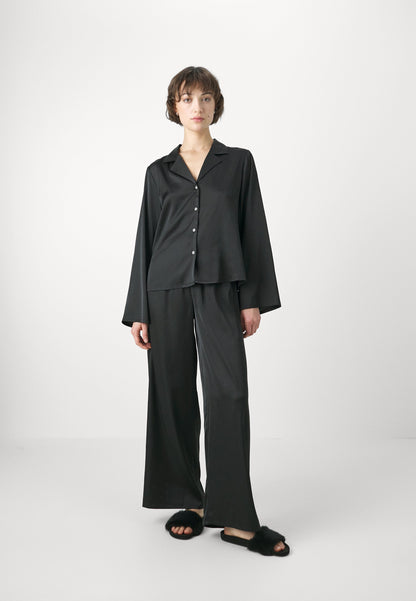 Anna Field WIDE LEG - Pyjama Set - Black