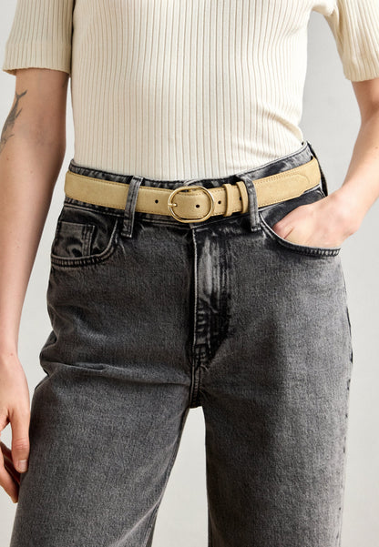 Anna Field 2 PACK - Belt - Beige/brown