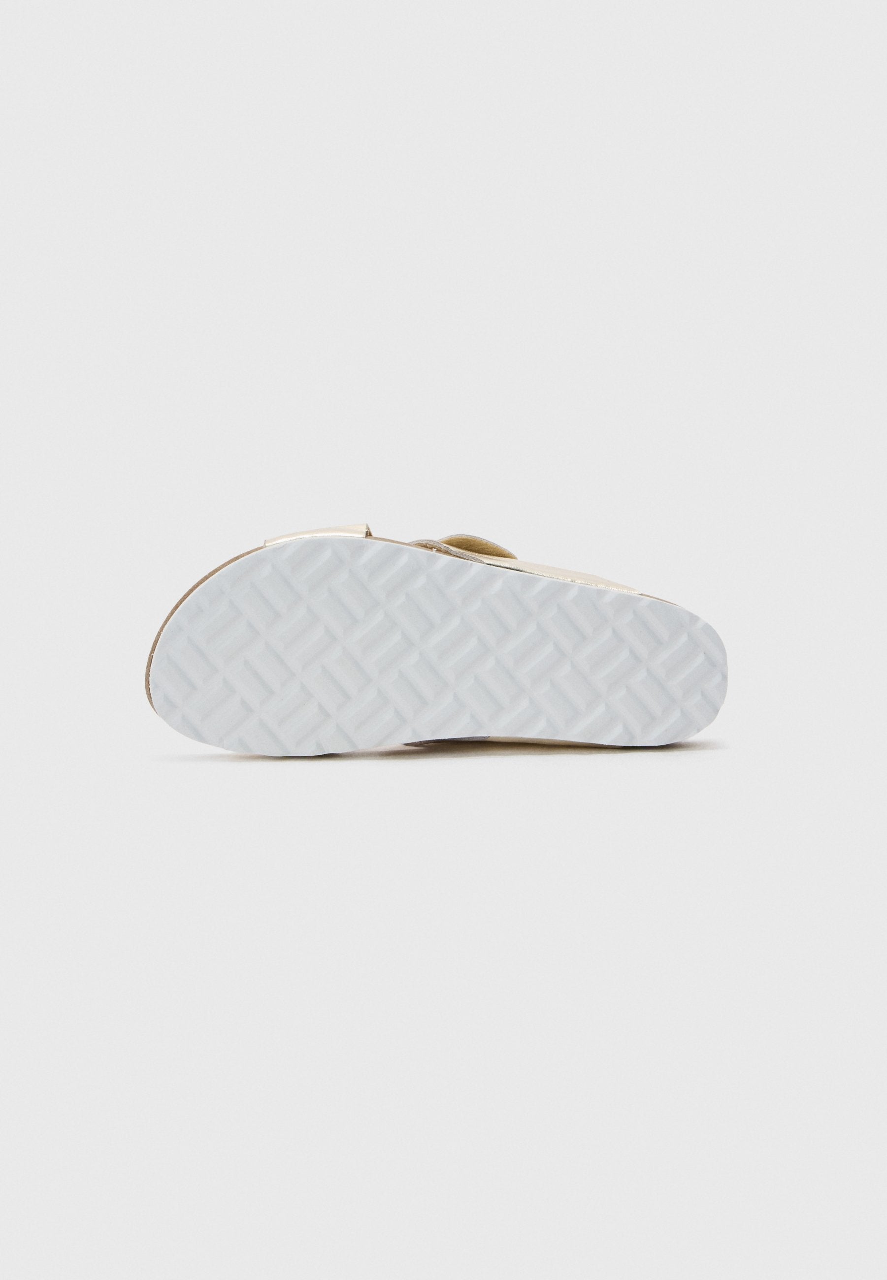  LEATHER - Mules - Gold-coloured