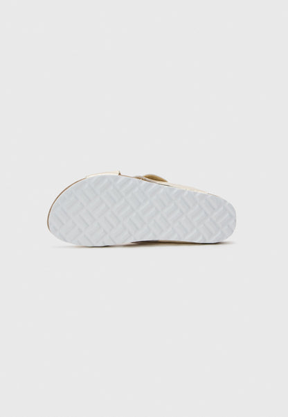  LEATHER - Mules - Gold-coloured