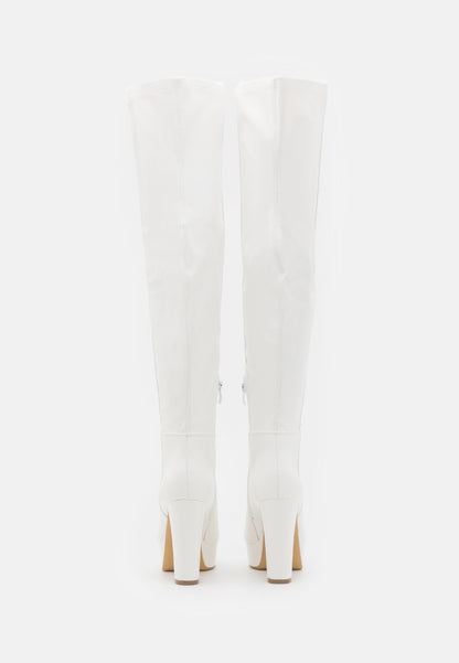 Anna Field Over-The-Knee Boots - White