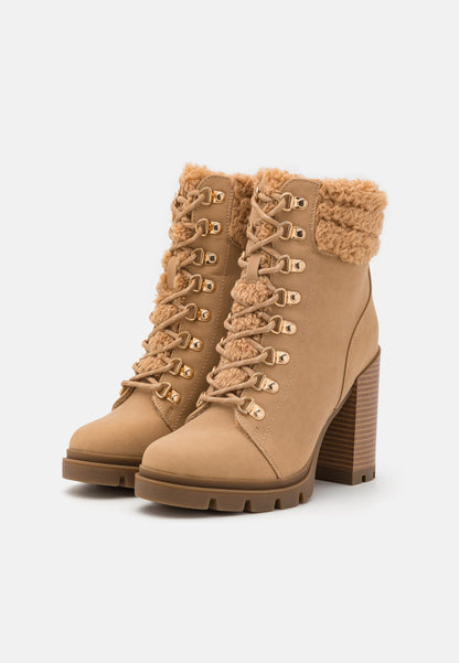 Anna Field Leather - High Heeled Ankle Boots