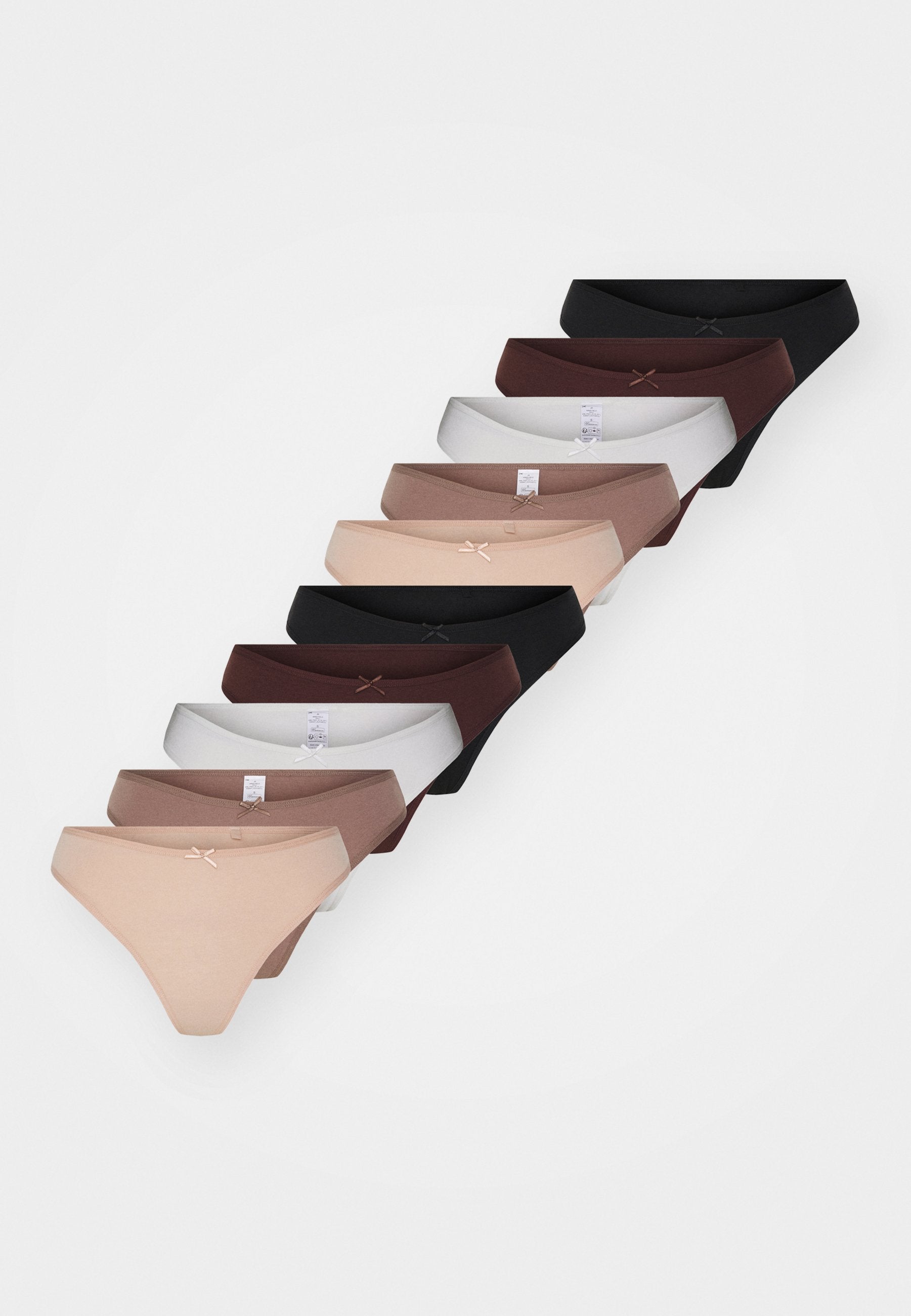 Anna Field GEORGINA 10 PACK - Thong - Mehrfarbig