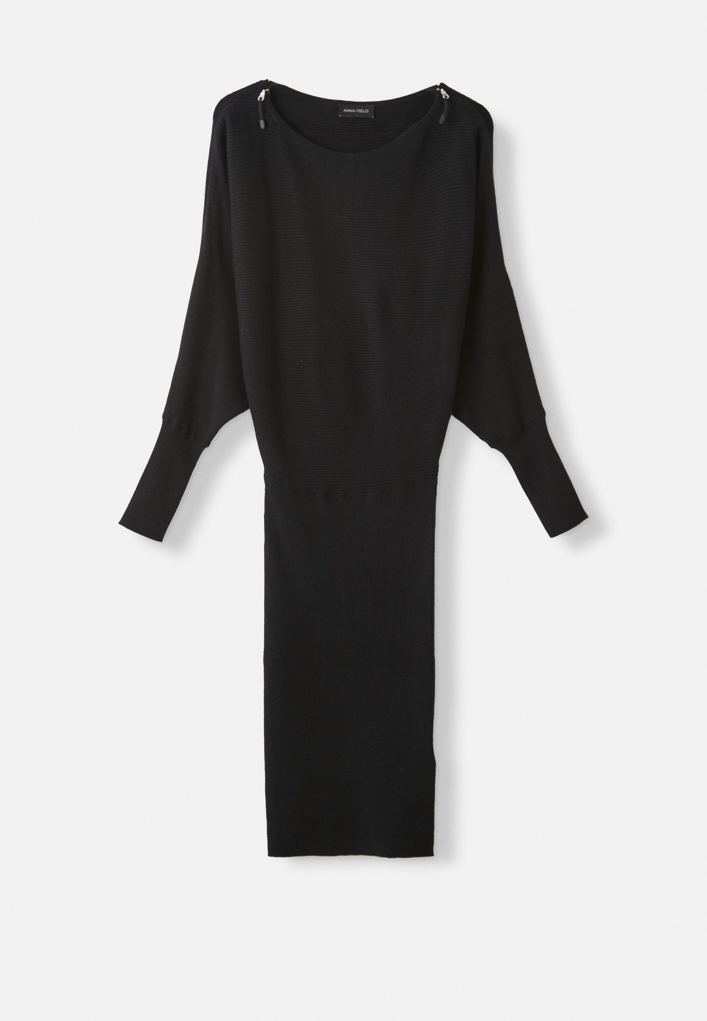 Anna Field ADAPTIVE BAT WING MINI DRESS - Jumper Dress - Black