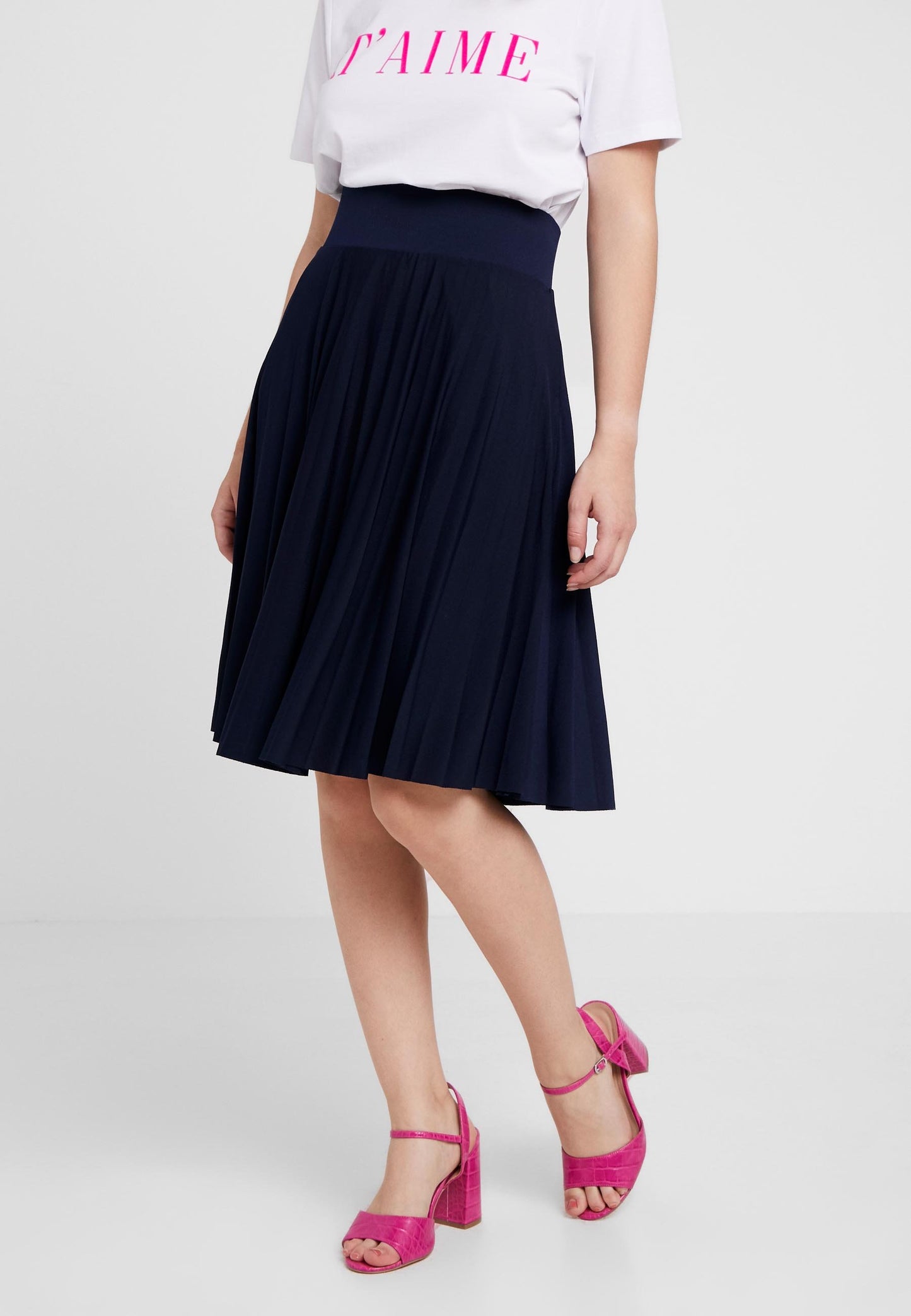  A-Line Skirt - Maritime Blue