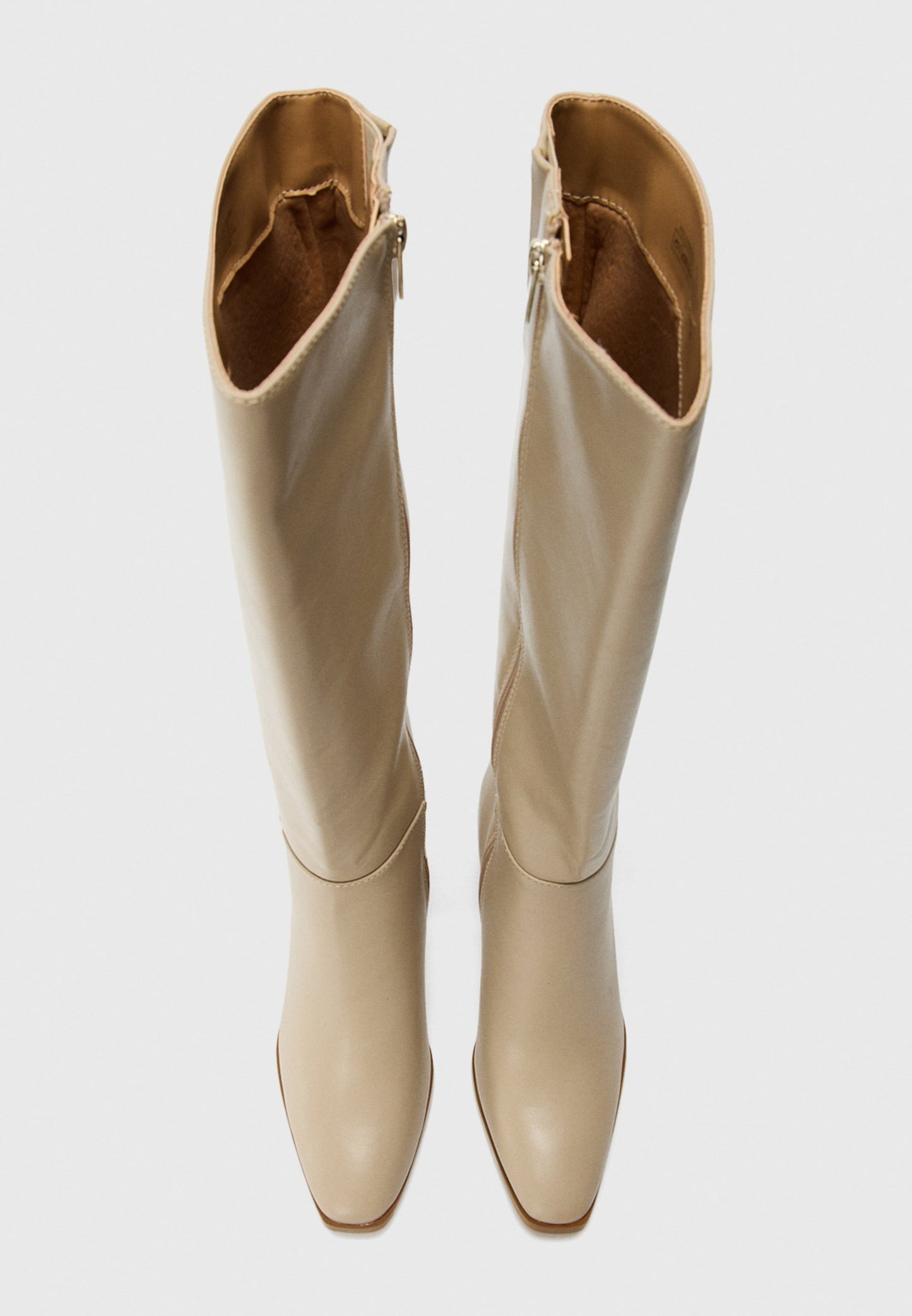 Anna Field High Heeled Boots - Camel