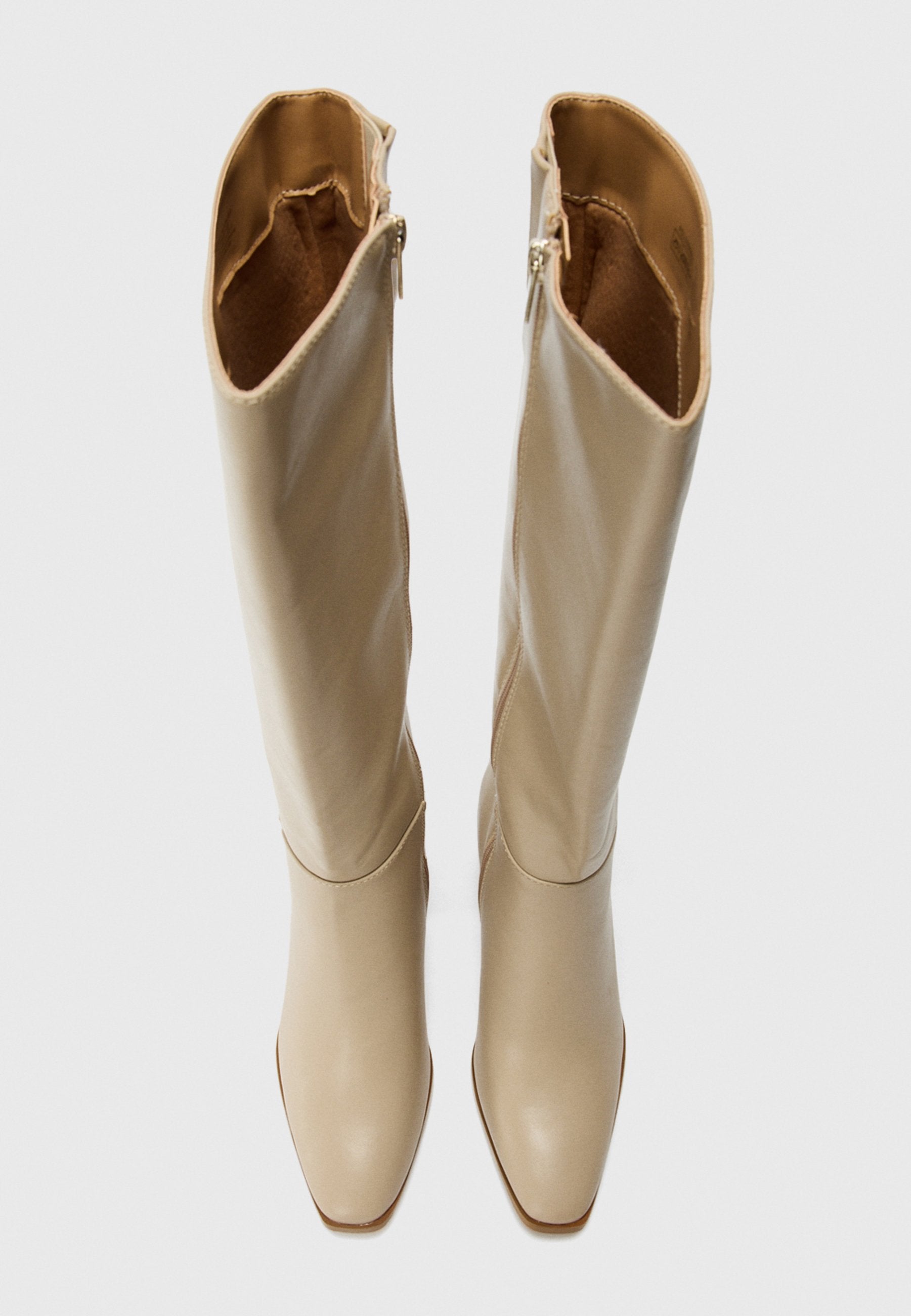 Anna Field High Heeled Boots - Camel