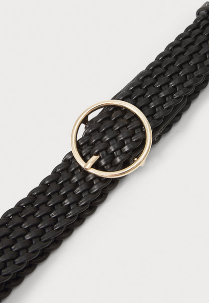 Anna Field Braided Belt - Black