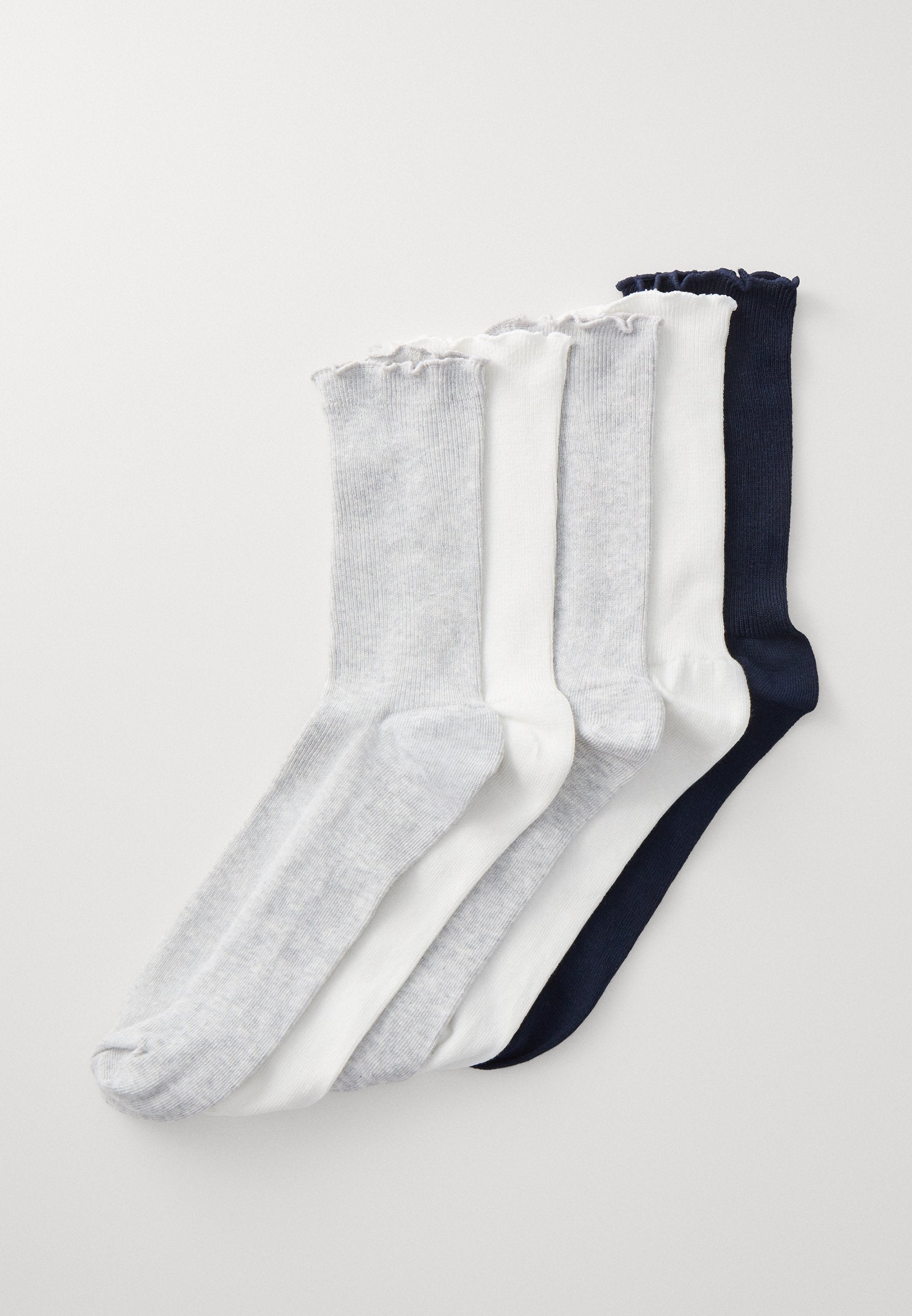 Anna Field 5 PACK - Socks - Black/white
