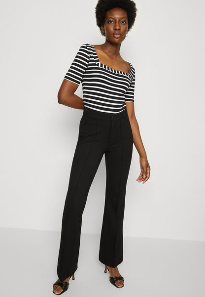 Anna Field Print T-Shirt - Black/White