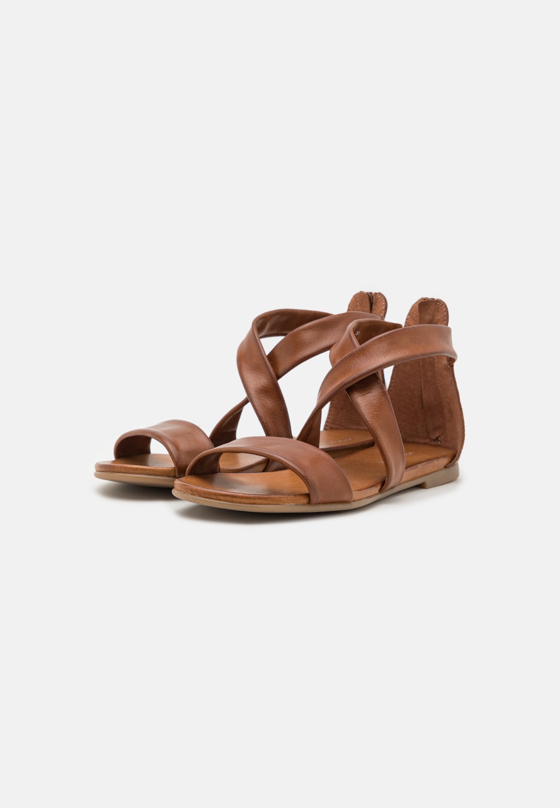 Anna Field Leather - Sandals - Cognac