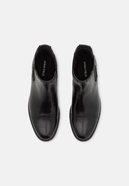 Anna Field Leather - Classic Ankle Boots - Black