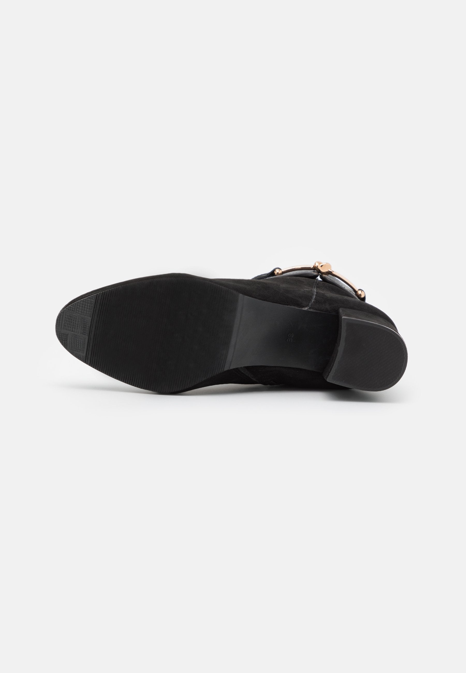 Anna Field Leather- Classic Ankle Boots - Black
