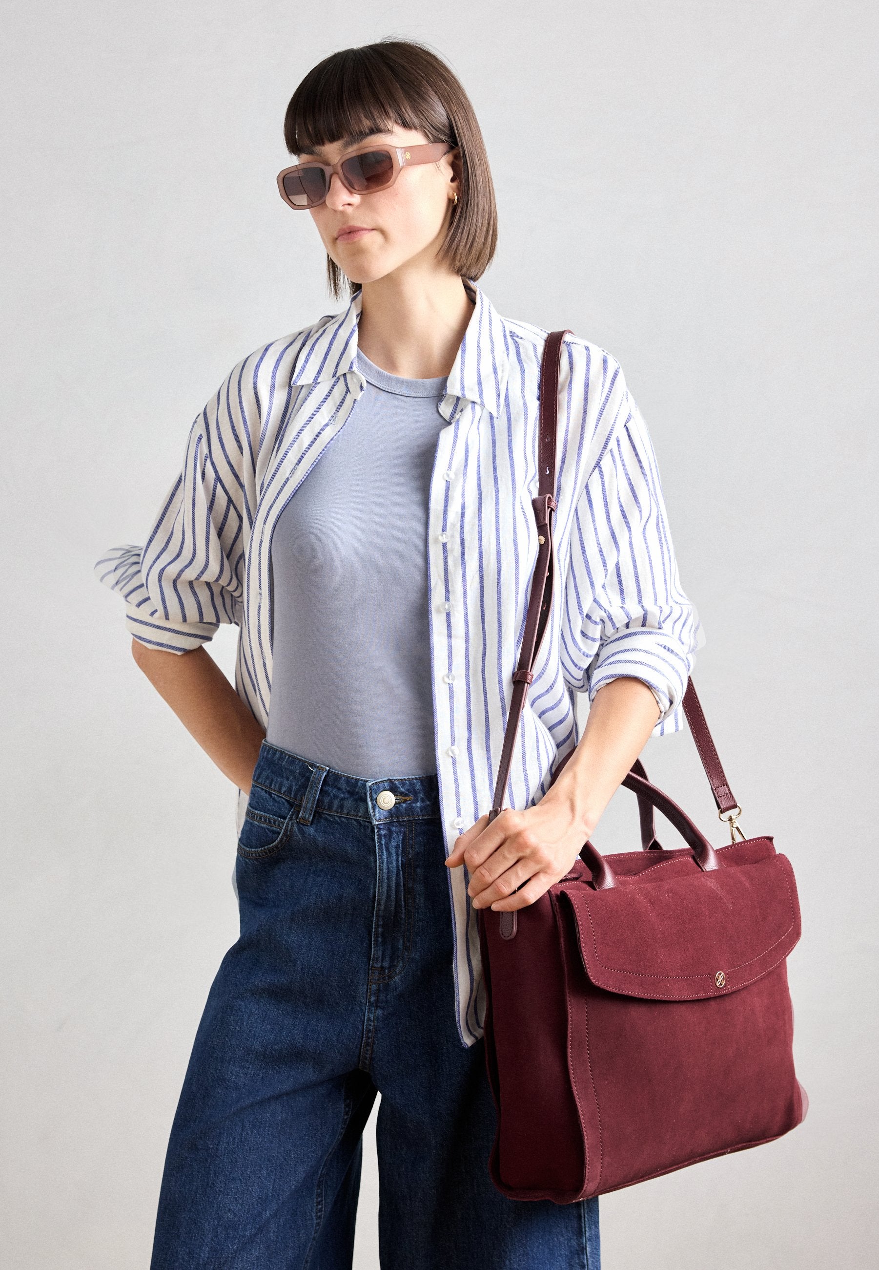 Anna Field Laptop Bag - Cognac