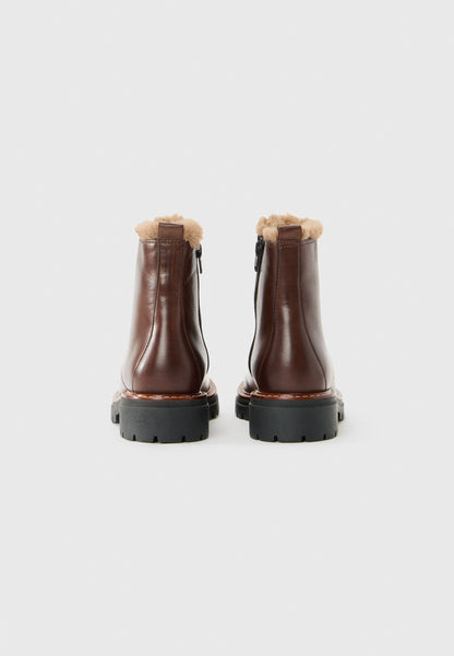 Anna Field LEATHER - Winter Boots - Brown