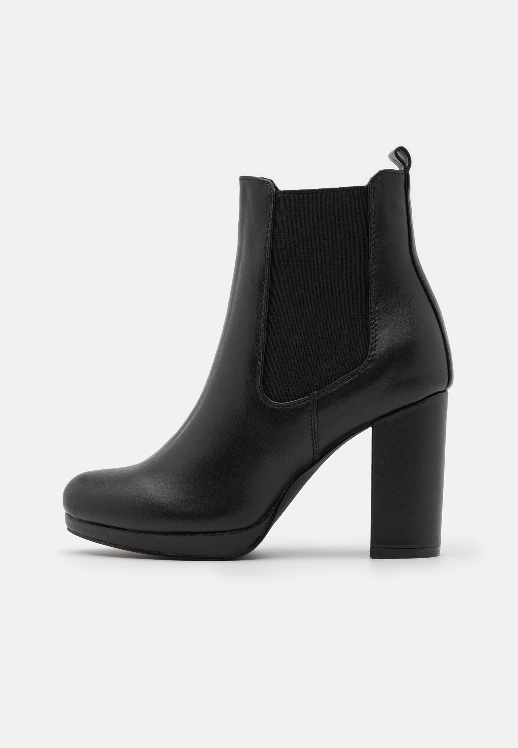 Anna Field High Heeled Ankle Boots - Black