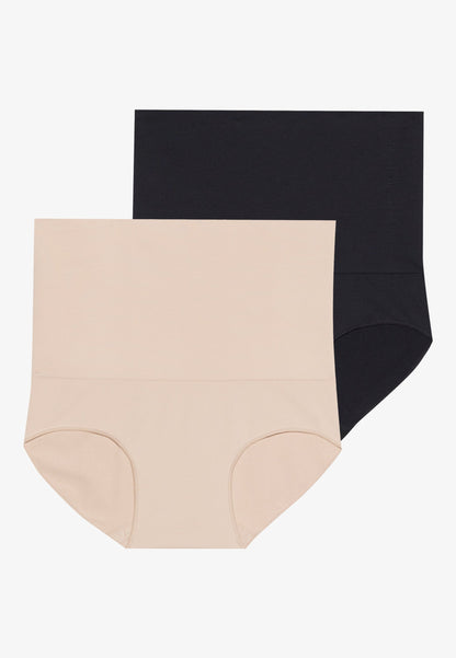 Anna Field LIGHT COMPRESSION SHAPEWEAR - Briefs - Black/beige