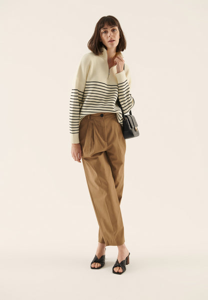 Anna Field Jumper - White/black