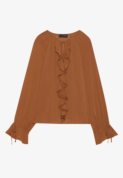 Anna Field Tunic - Brown