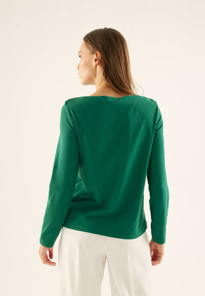 Anna Field 2 PACK - Long Sleeved Top - Dark Green / Multi-coloured