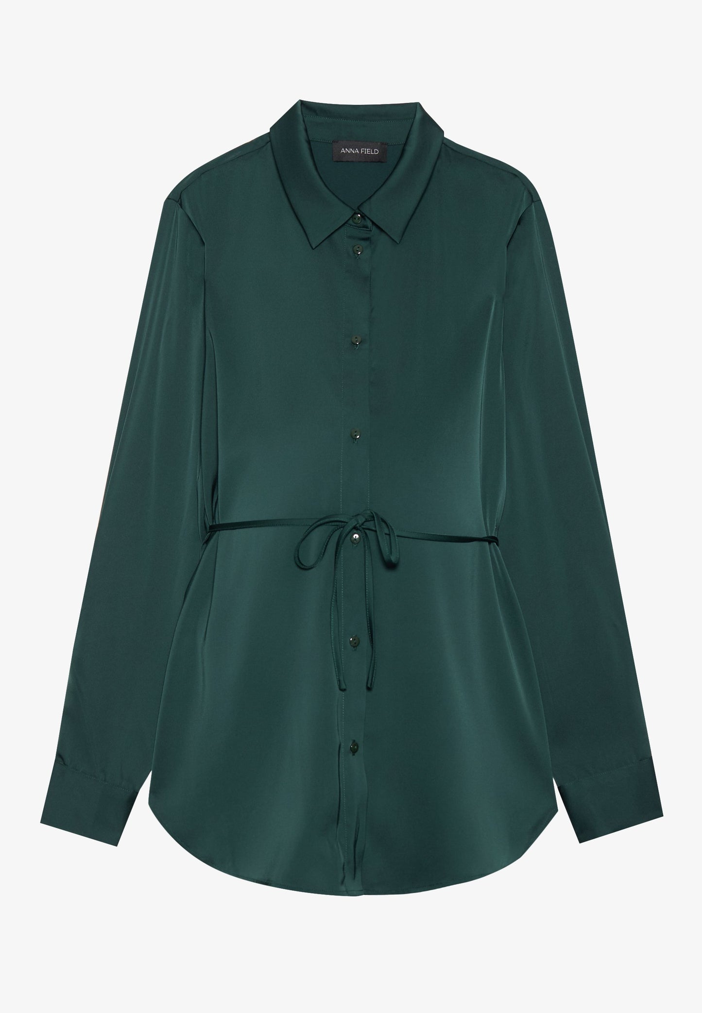  Button-down Blouse - Green