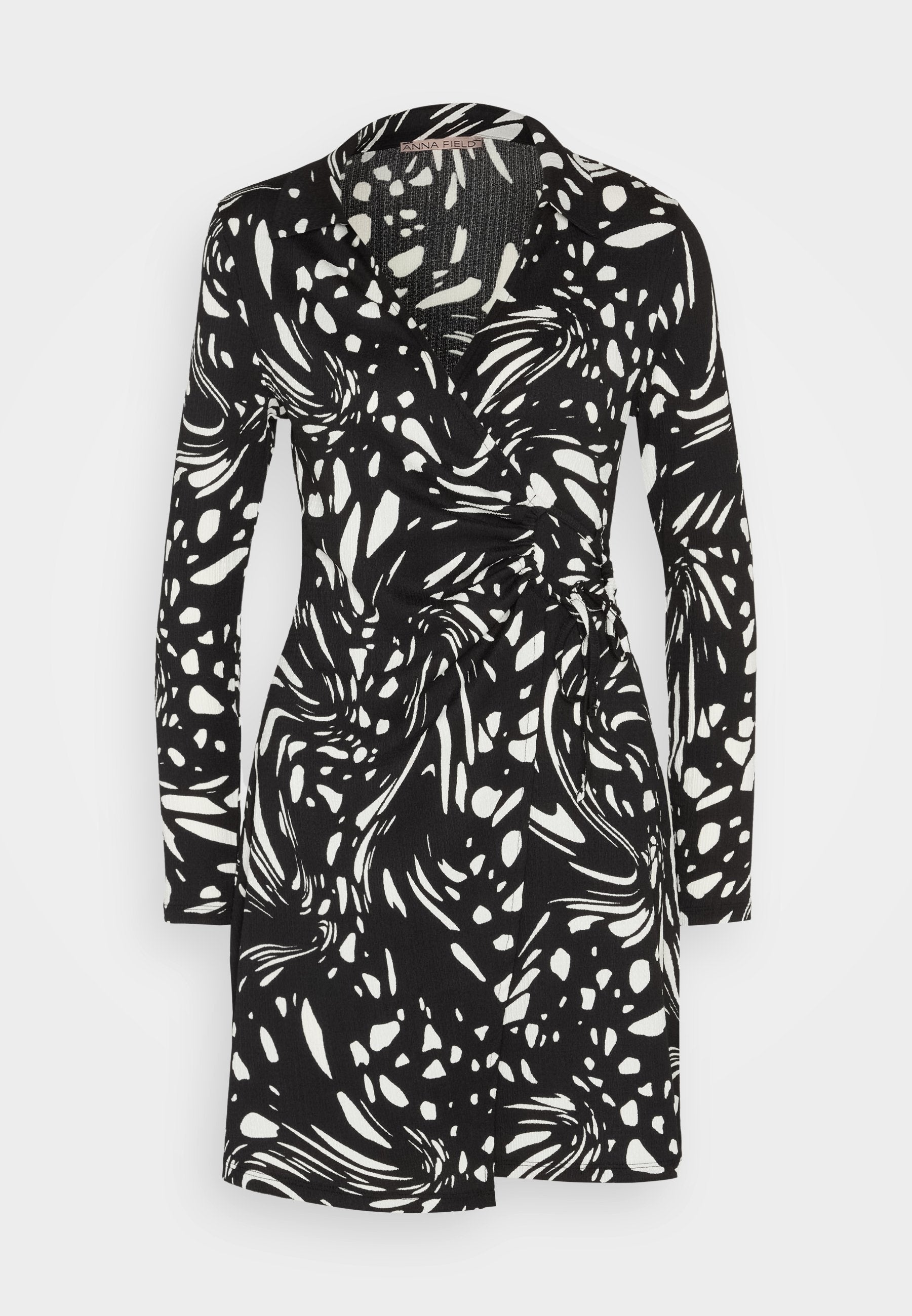 Anna Field Day Dress - Black/White