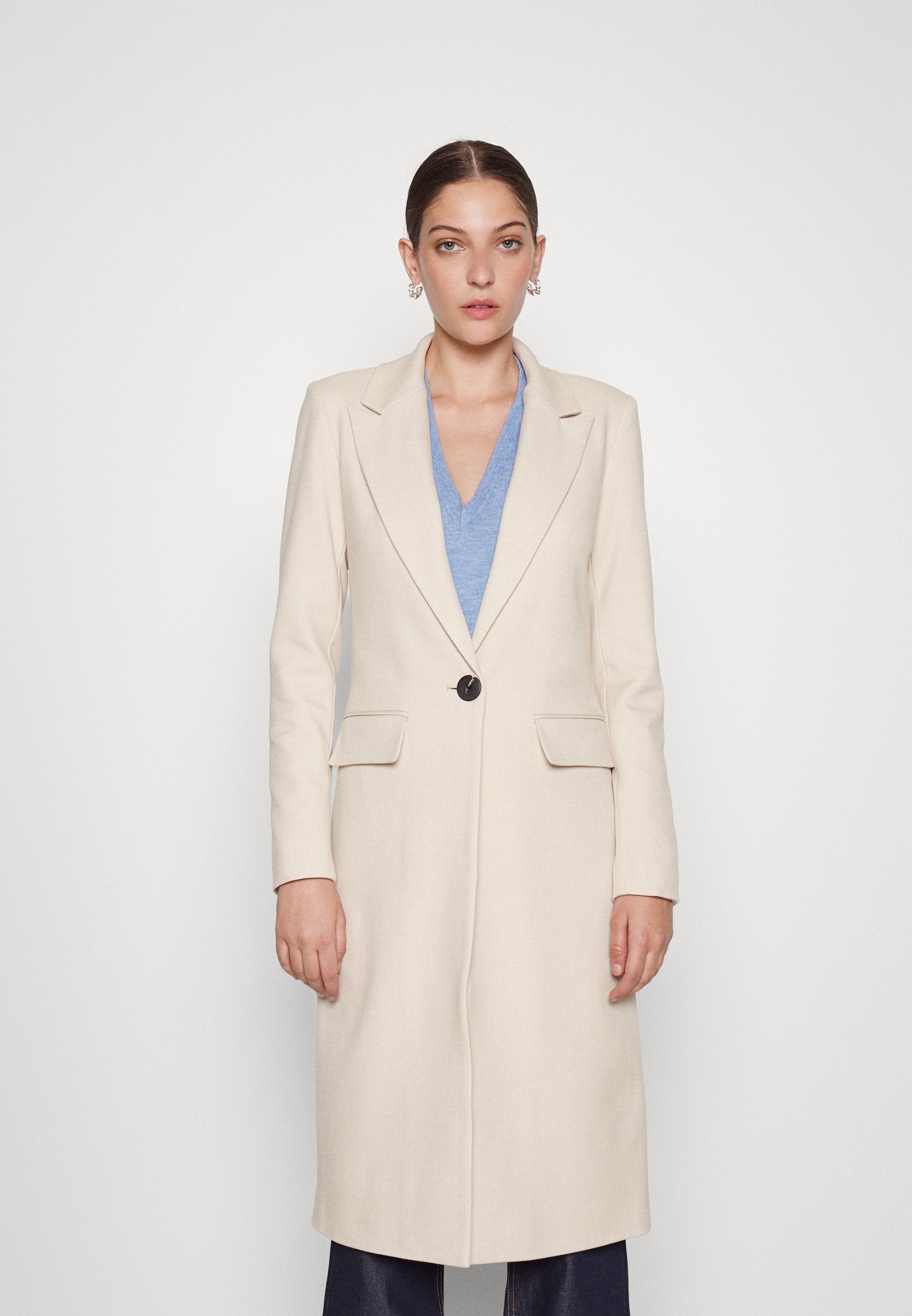  Classic Coat - Beige