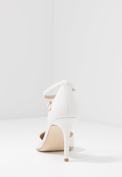 Anna Field Leather Pumps - High Heels - White