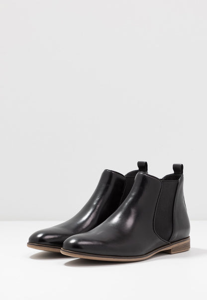 Anna Field Leather- Ankle Boots - Black