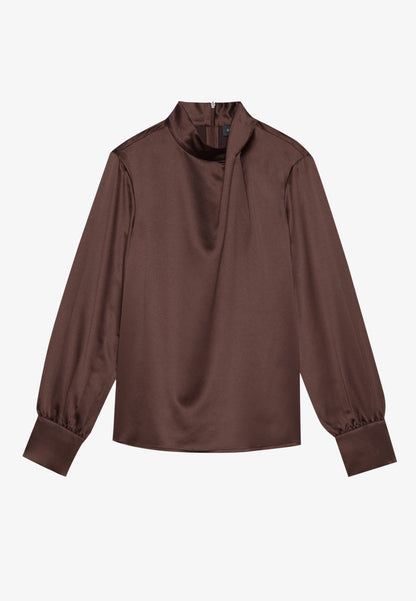Anna Field Blouse - Grape
