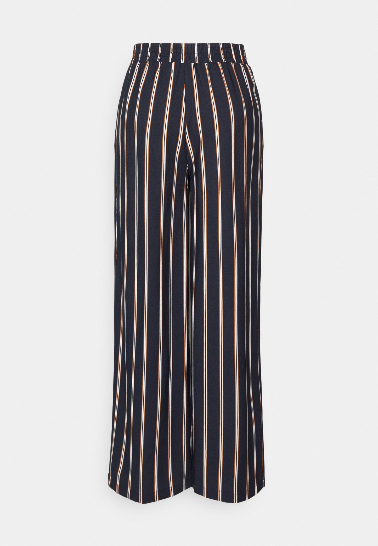 Anna Field Trousers - Dark Blue/Brown/White