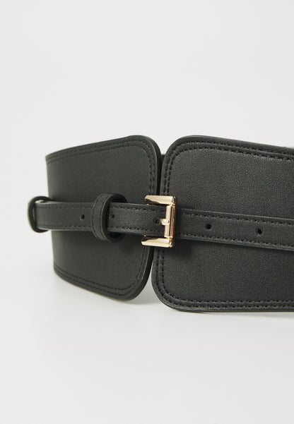 Anna Field LEATHER - Waist Belt - Black