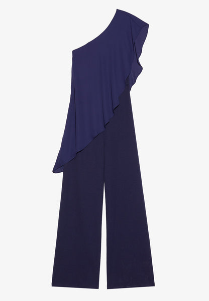 Anna Field ASYMMETRISCHER OVERALL - Jumpsuit - Evening Blue