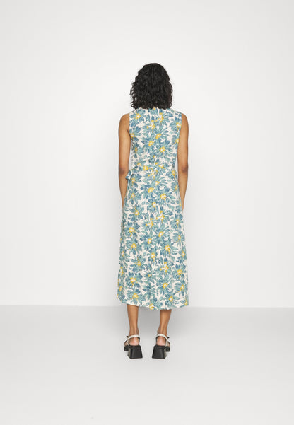 Anna Field Woven Wrap Dress - Day Dress - Multi/Green