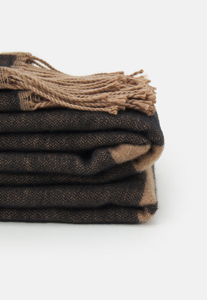 Anna Field Scarf - Camel/Black