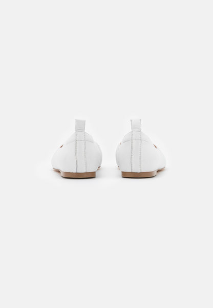 Anna Field Leather Comfort - Ballet Pumps - White