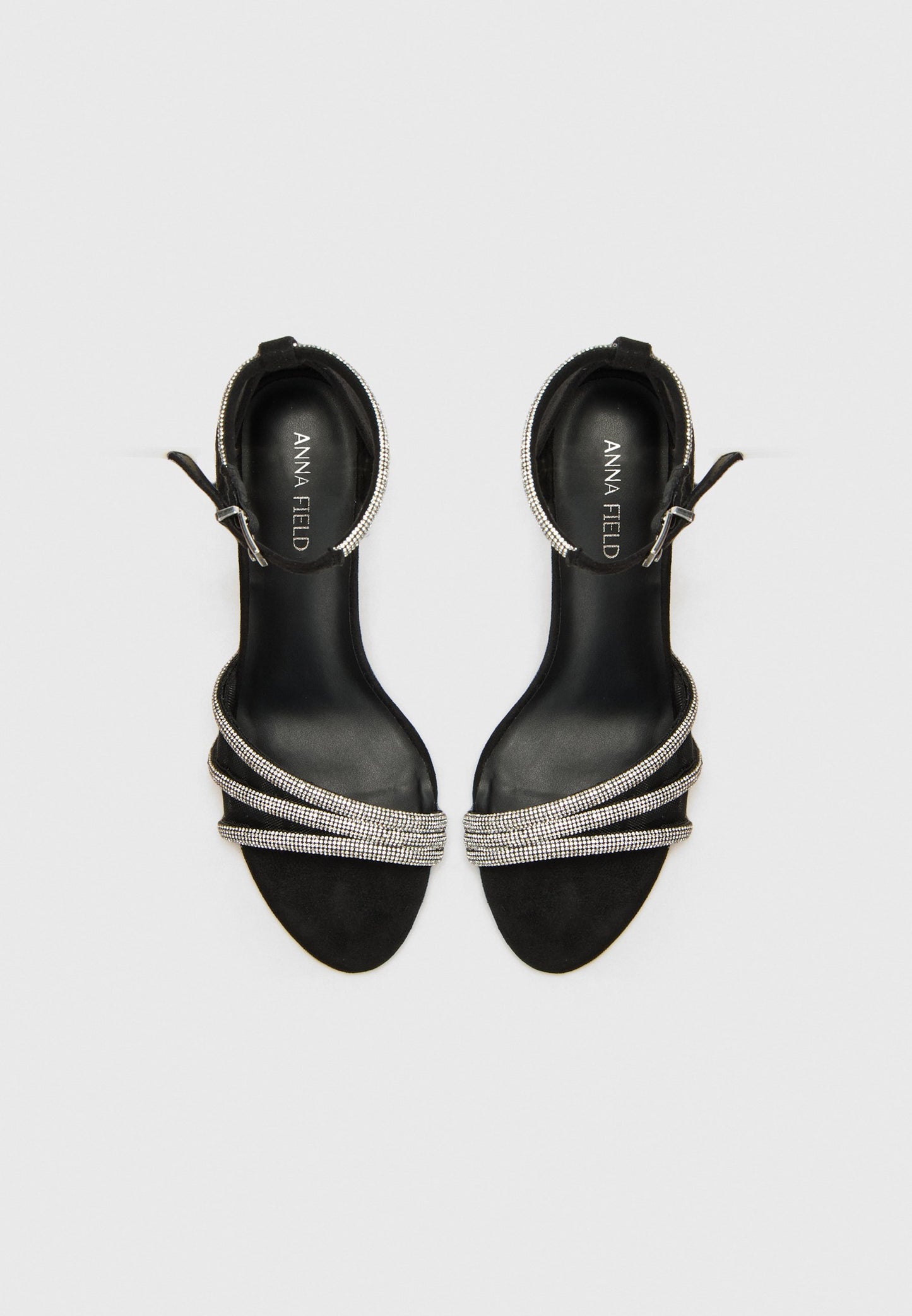 Anna Field Ankle Cuff Sandals - Black
