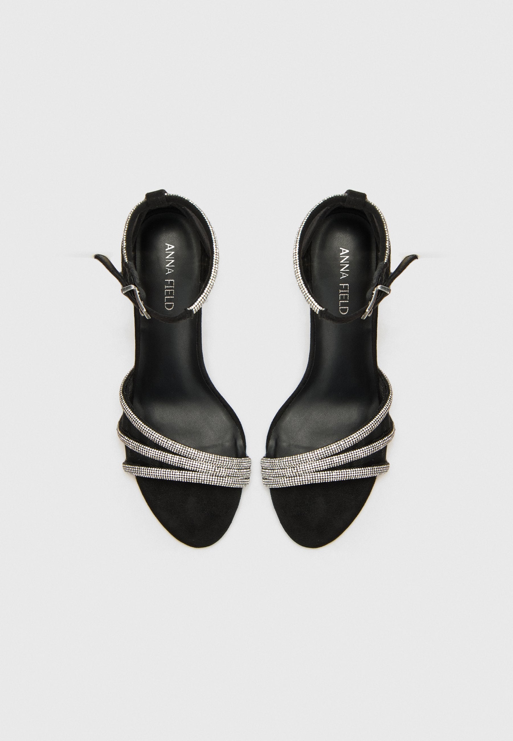 Anna Field Ankle Cuff Sandals - Black