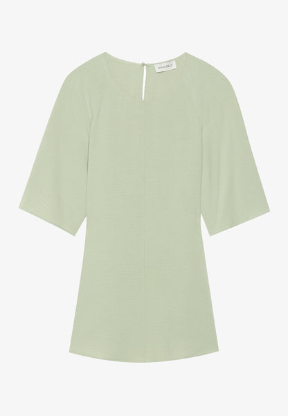 Anna Field Tunic - White,black