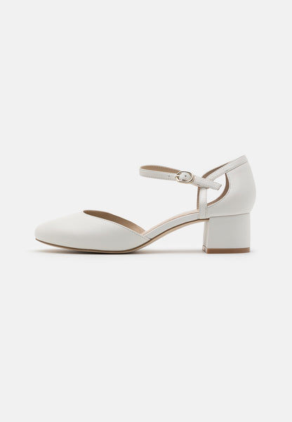  LEATHER - Classic Heels - Silver
