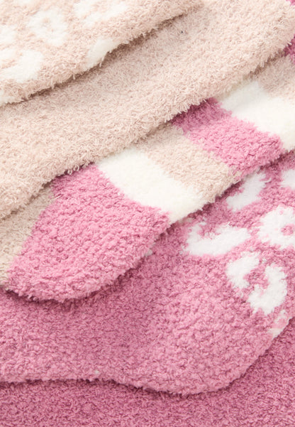 Anna Field 5 PACK - Socks - Pink/beige/white
