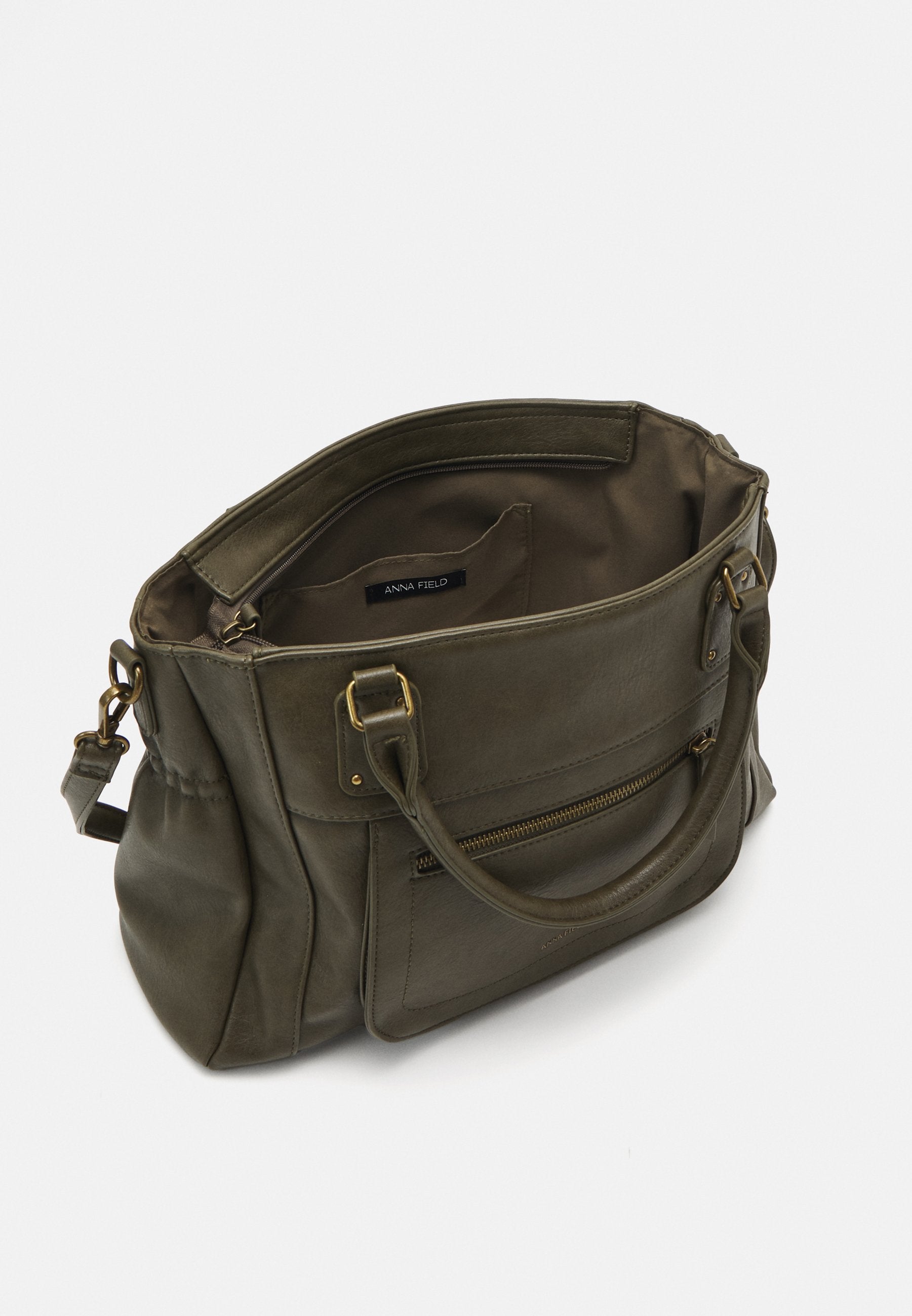 Anna Field Handbag - Dark Green