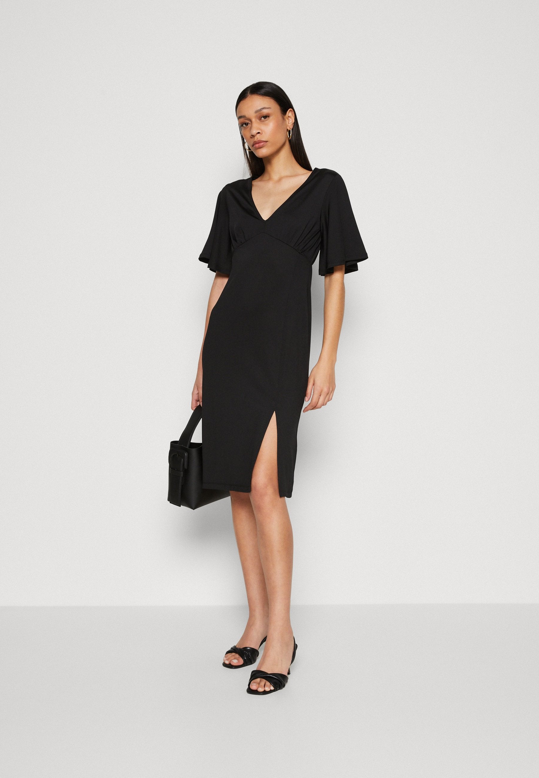 Anna Field Jersey Dress - Black
