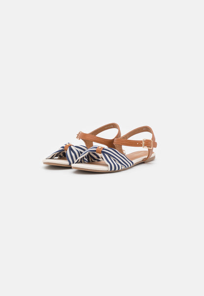 Anna Field Sandals - Cognac/Dark Blue